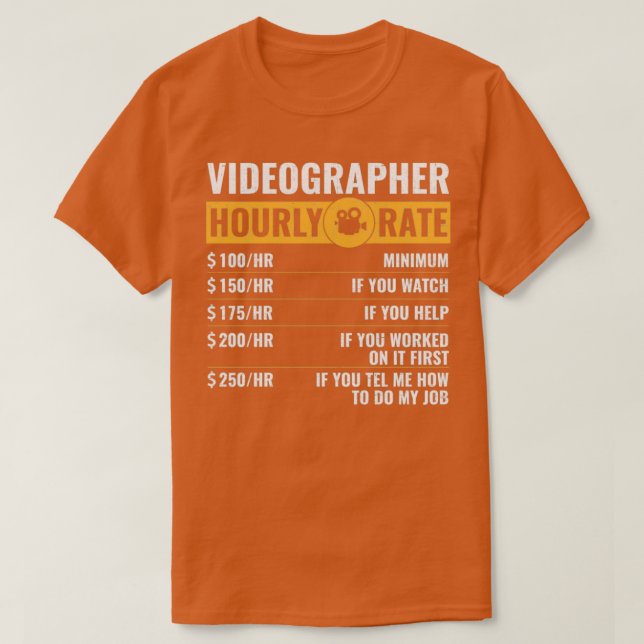 video definition video editing T-Shirt (Design Front)