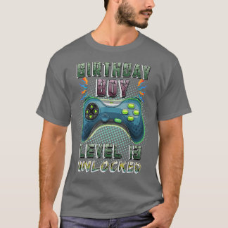 Video Game 13th Birthday Gamer Boys  Level 13 Unlo T-Shirt