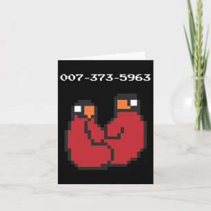 Video Game 90s 45s Codes Funny Gift Card