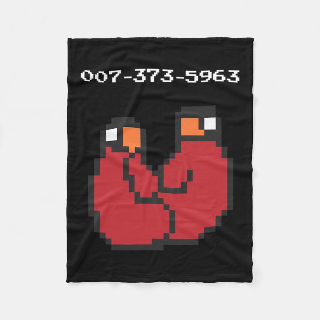 Video Game 90s 45s Codes Funny Gift  Fleece Blanket (Front)