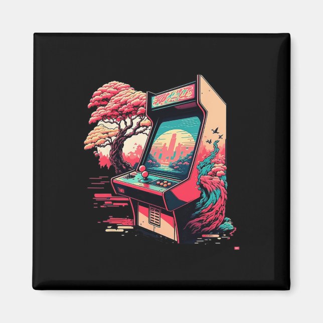 Video Game Arcade 1  Magnet (Front)