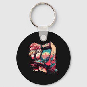 Video Game Arcade  Key Ring
