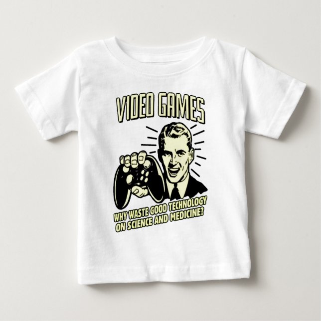 "Video Game" Baby T-Shirt (Front)