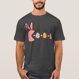 Video Game Bunny Eggs Easter Gamer Kids Boys Men G T-Shirt