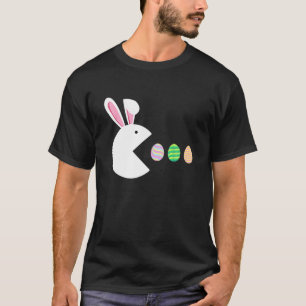 Video Game Bunny Eggs Easter Gamer Kids Boys Men G T-Shirt