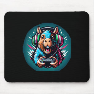 Video Game Capybara Gaming  Mouse Pad