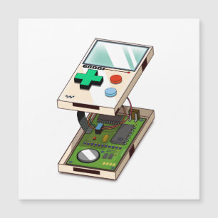 Video game console pattern.