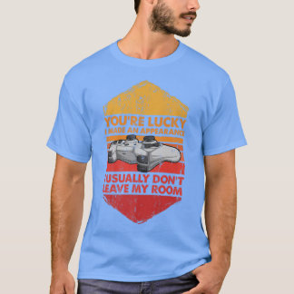 Video Game Controller Boys You're Lucky I Made an  T-Shirt