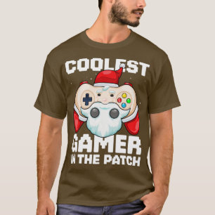 Video Game Controller Christmas Coolest Gamer In T T-Shirt