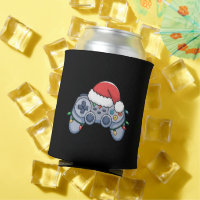 Video Game Controller Christmas Santa Hat Gamer