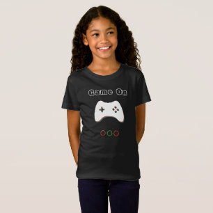 Video Game Controller, Game On, Red & Green Art T-Shirt