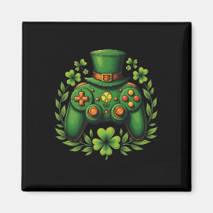 Video Game Controller Irish Gamer Boys St Patricks Magnet