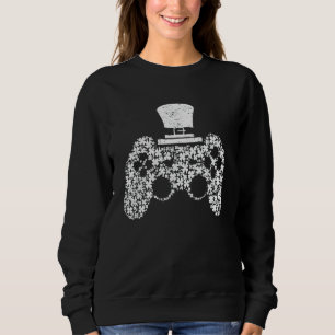 Video Game Controller Irish Gamer Boys St Patricks Sweatshirt