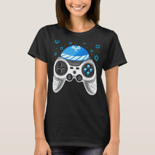 Video Game Controller Kippah Passover Pesach Gamer T-Shirt