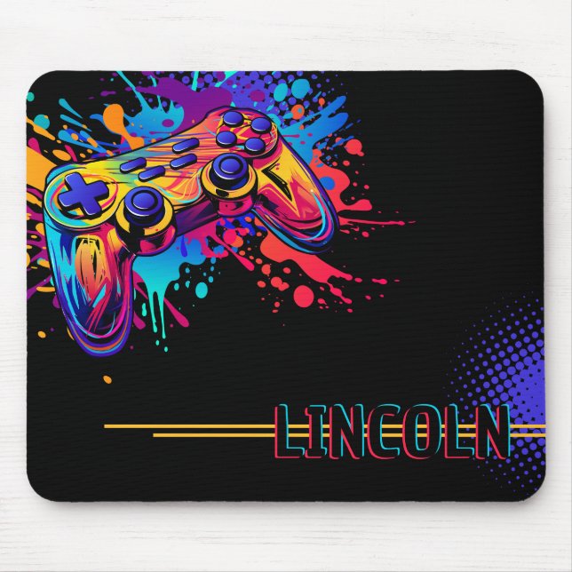 Video Game Controller Mouse Pad (Front)