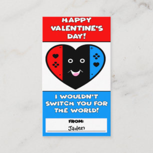 Video Game Controller Valentine’s Day Card