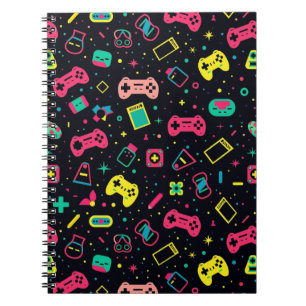 Video Game Controllers Pattern Notebook
