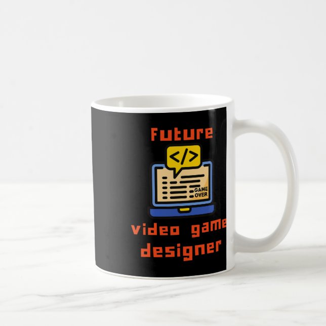 Video Game Designer Programmer Coder  Coffee Mug (Right)