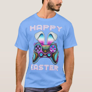 Video Game Easter Bunny Gaming Controller Gamer Bo T-Shirt