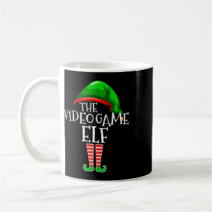 Video Game Elf Group Matching Family Christmas Gif Coffee Mug