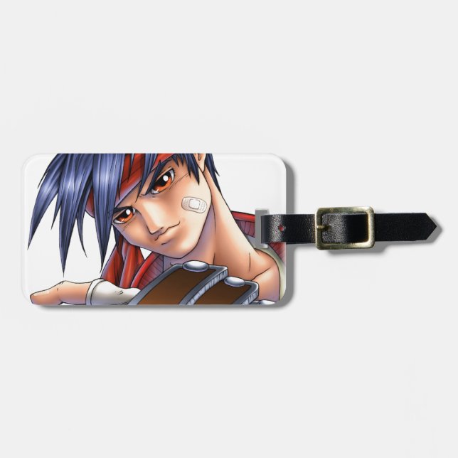 Video Game Fan Art Luggage Tag (Front Horizontal)
