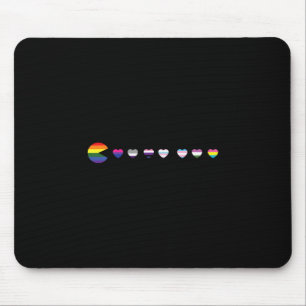 Video-game Funny Gaming Lgbt-q Ally Pride Flag Gam Mouse Pad