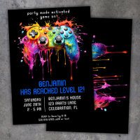 Video Game Gamer Boy Birthday Party