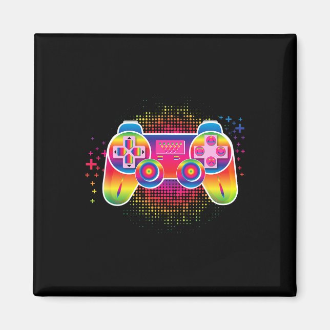 Video Game Gamer Controller  Magnet (Front)