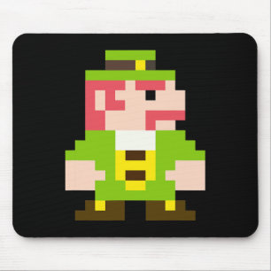 Video Game Gaming St Patricks Day Gamer T Shirts F Mouse Pad