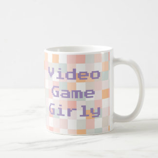 Video Game Girly 8-Bit Rainbow Computer Mug
