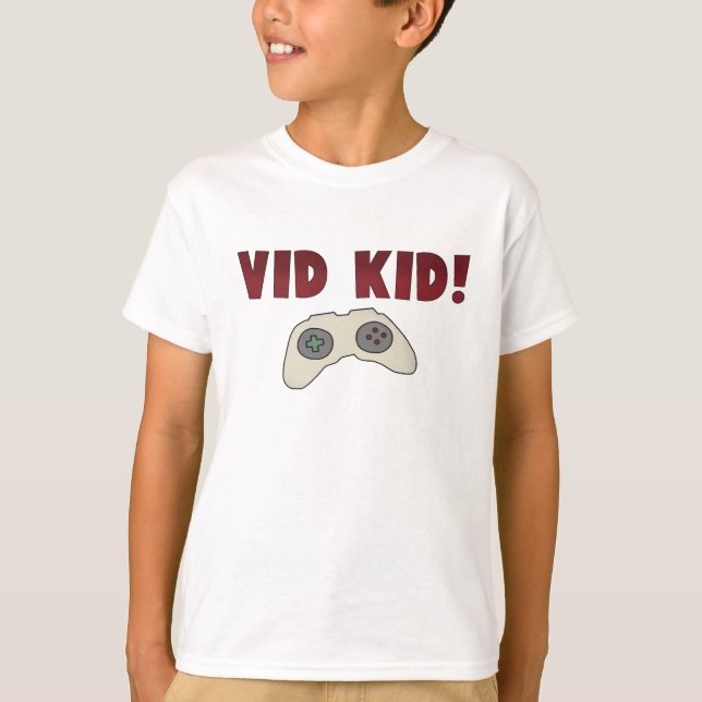 Video Game Kid T-Shirt (Front)