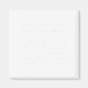 Video Game Modder Definition - Video Game Modding  Magnet