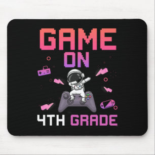 Video Game On 4th Grade Gamer Ck To School First D Mouse Pad