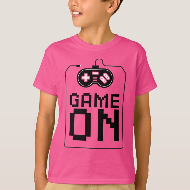 Video Game On T-Shirt (Front)
