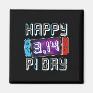 Video Game Pi Day Gamer Math Teacher Kids Boys Men Magnet