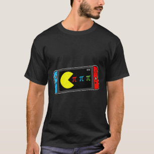 Video Game Pi Day Gamer Math Teacher Kids Boys Men T-Shirt