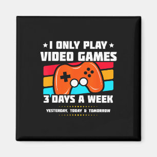 Video Game Player - Pc Console Online Gaming - Fun Magnet