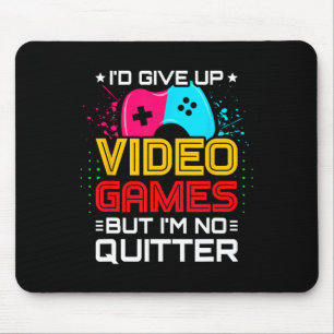 Video Game Player - Pc Console Online Gaming - Fun Mouse Pad