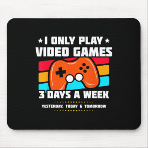 Video Game Player - Pc Console Online Gaming - Fun Mouse Pad