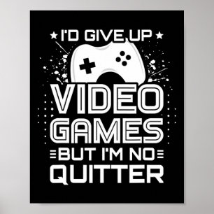 Video Game Player - Pc Console Online Gaming - Fun Poster