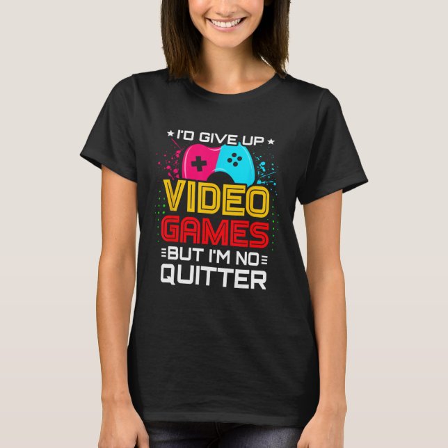 Video Game Player - Pc Console Online Gaming - Fun T-Shirt (Front)