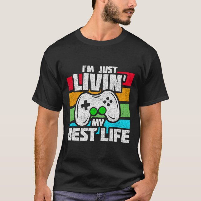 Video Game Player - Pc Console Online Gaming - Fun T-Shirt (Front)