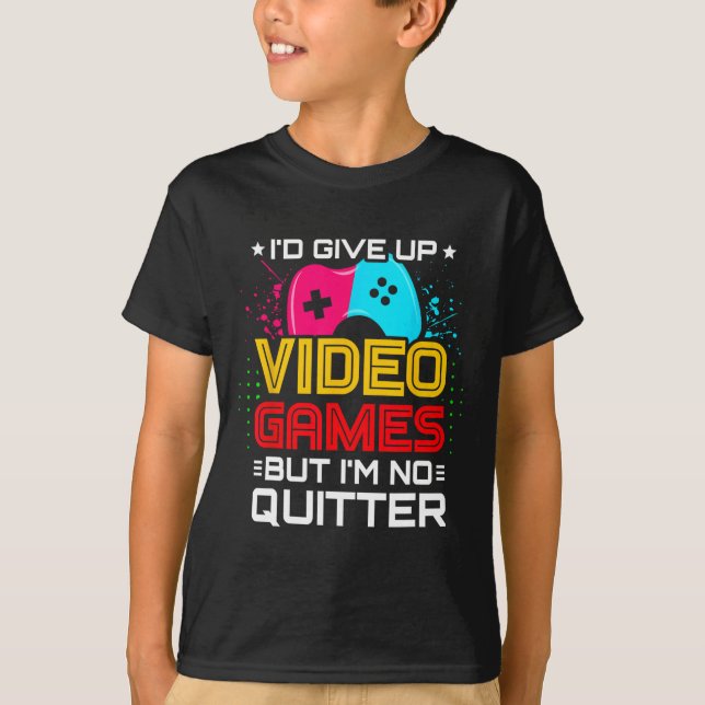 Video Game Player - Pc Console Online Gaming - Fun T-Shirt (Front)