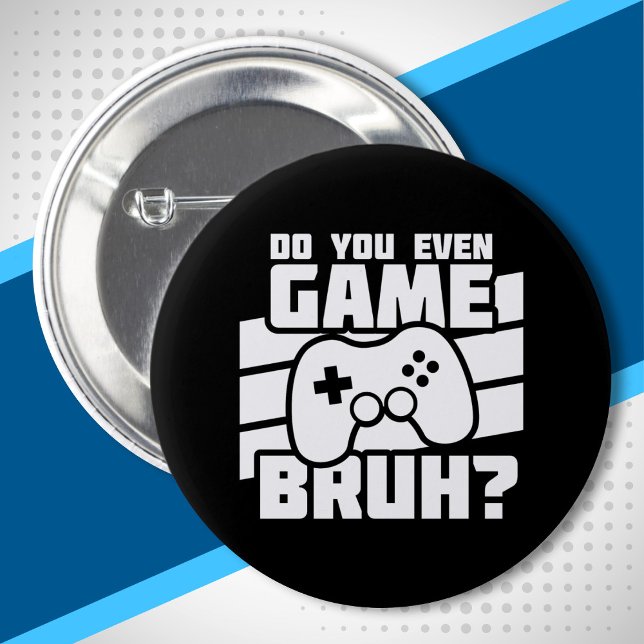 Video Game Player - Video Gaming - Funny Gamer 6 Cm Round Badge (Creator Uploaded)