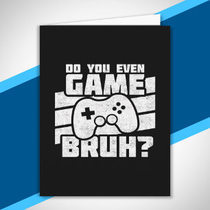 Video Game Player - Video Gaming - Funny Gamer Card