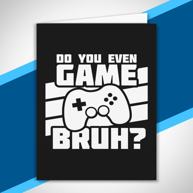 Video Game Player - Video Gaming - Funny Gamer Card (Creator Uploaded)