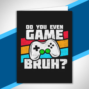 Video Game Player - Video Gaming - Funny Gamer Card