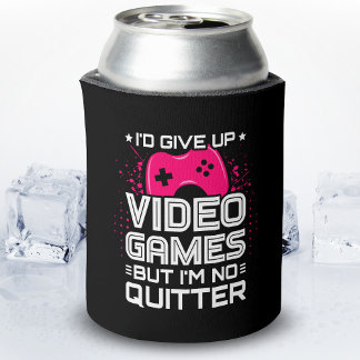 Video Game Player - Video Gaming - Video Gamer Can Cooler