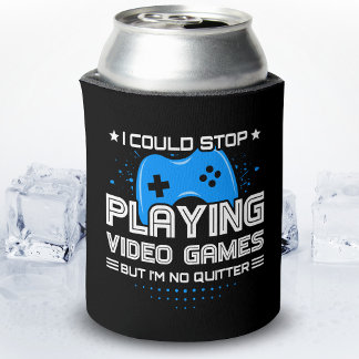 Video Game Player - Video Gaming - Video Gamer Can Cooler