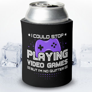 Video Game Player - Video Gaming - Video Gamer Can Cooler